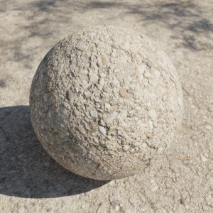 High-quality Concrete Ground PBR texture - 2th variant in 4K and 8K resolution.